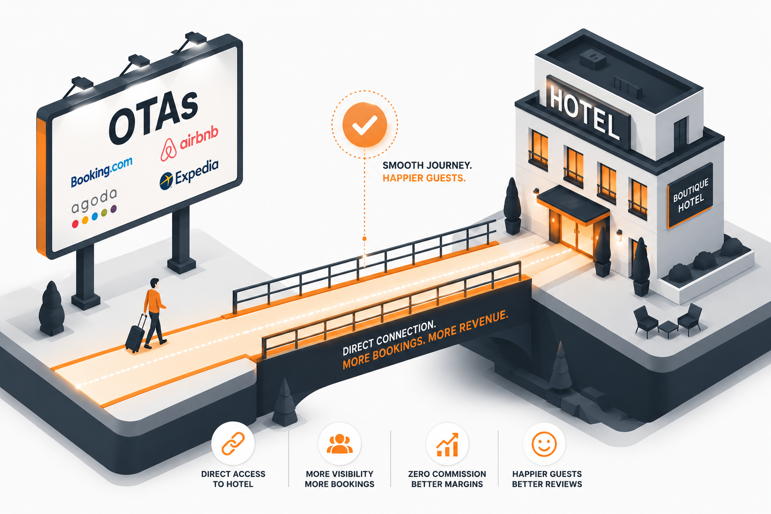 The billboard effect is real. Most hotels still throw it away.