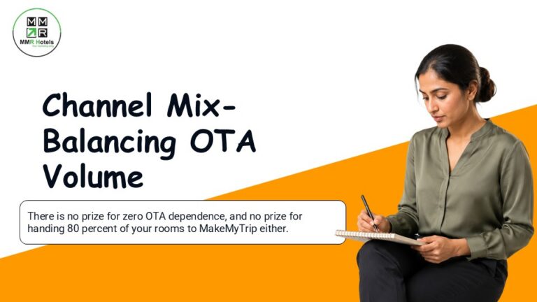 Channel Mix: Balancing OTA Volume Against Direct Booking Share